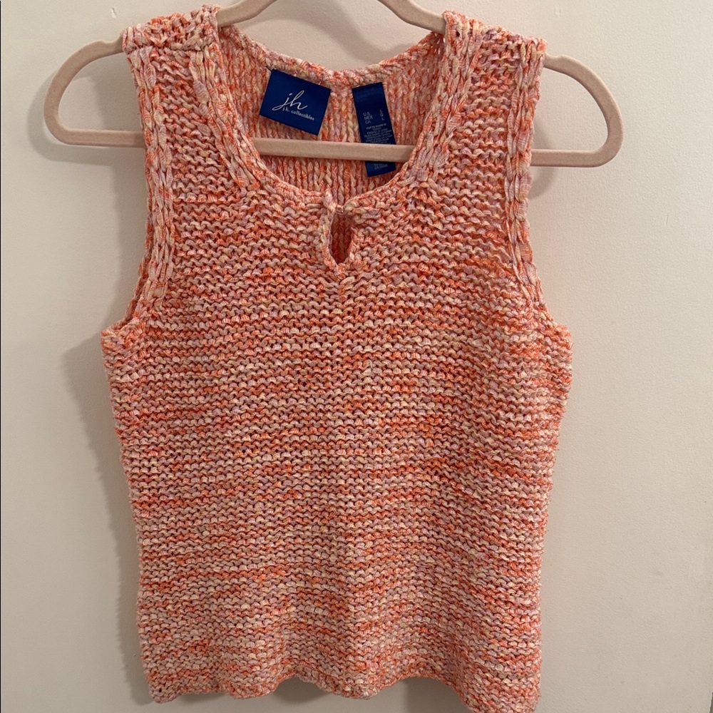 Vintage J.H. Knit Large tank top